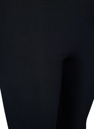Viscose leggings with dots, Black, Packshot image number 2