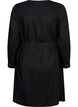 Shirtdress with long sleeves, Black, Packshot image number 1