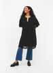 Dress with short sleeves, Black, Model image number 2