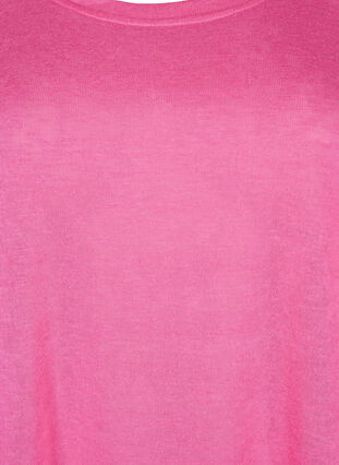 Blouse with 3/4 sleeves, Shocking Pink, Packshot image number 2