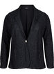 Lace blazer with pockets, Black, Packshot image number 0