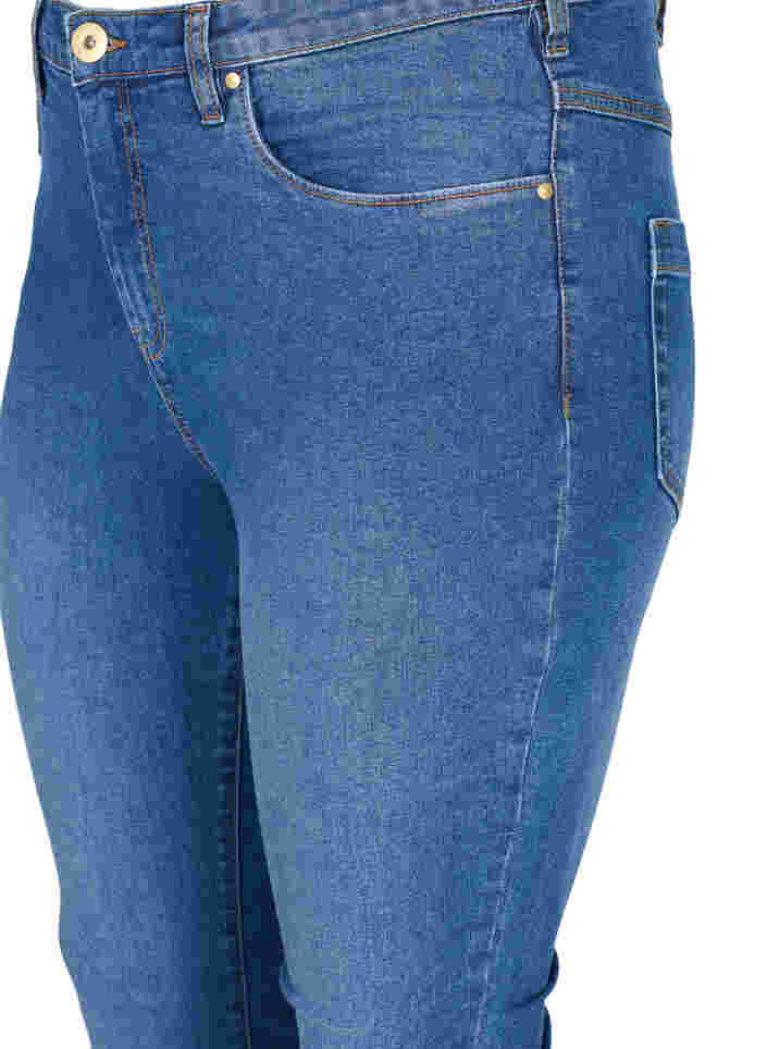 Extra high waisted Bea jeans with super slim fit, Light blue, Packshot image number 2
