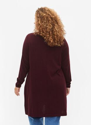 Knitted dress in cotton-viscose blend, Port Royal Mel., Model image number 1