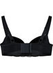 Moulded bra with mesh, Black, Packshot image number 1