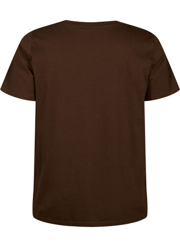 Cotton T-shirt with print, Demitasse W. POS, Packshot image number 1
