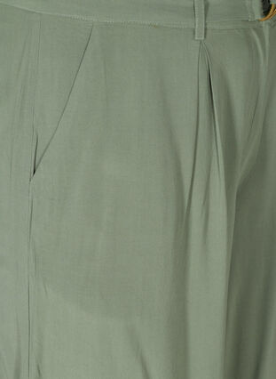 Long shorts in viscose, Agave Green, Packshot image number 2