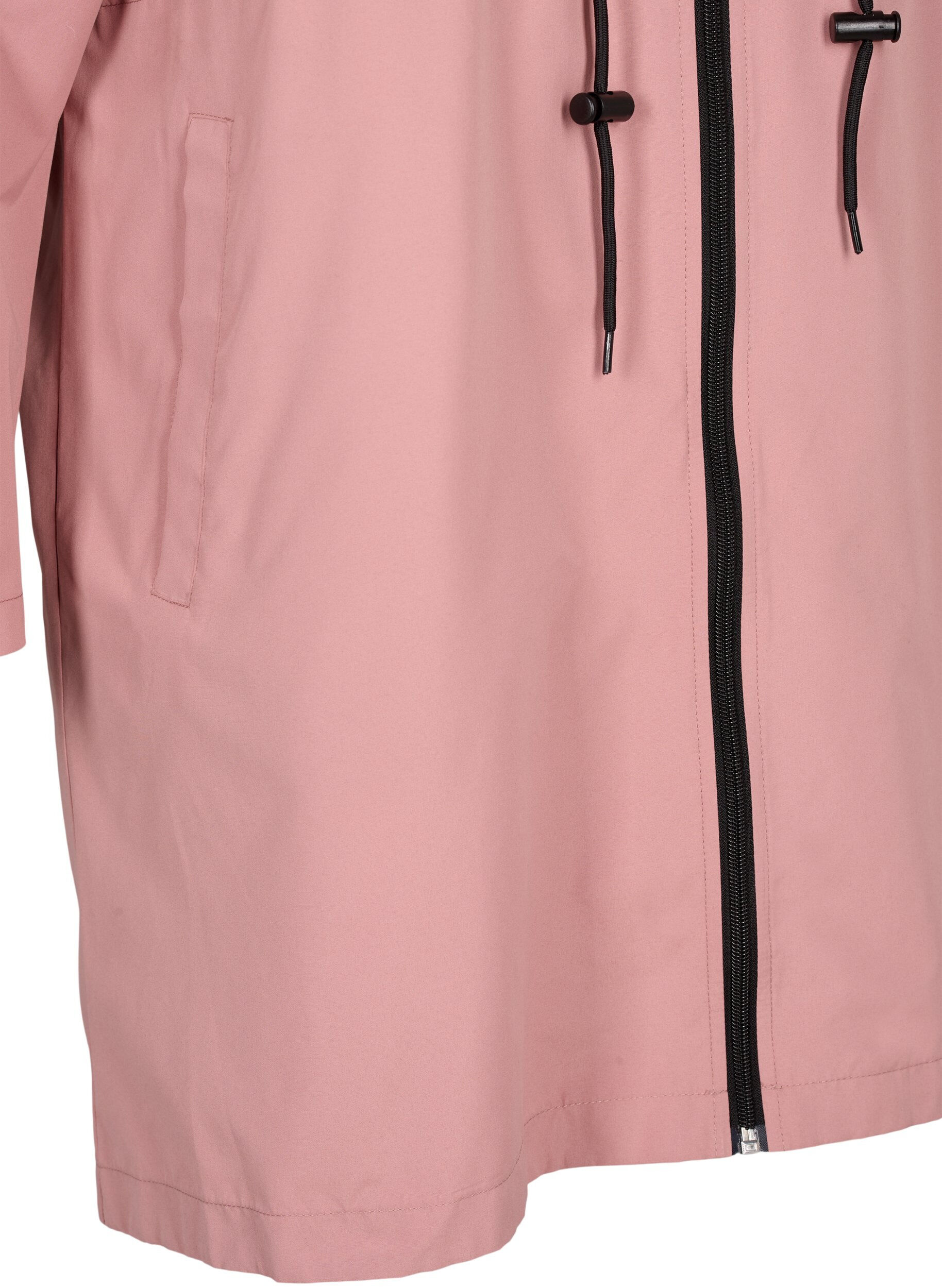 Zizzifashion FLASH - Water-repellent parka with hood, Ash Rose, Packshot image number 3