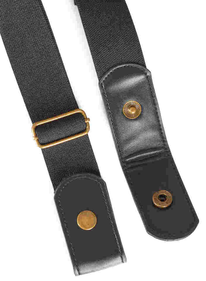 Stretch belt, Black, Packshot image number 1