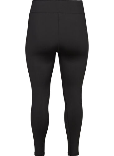 CORE, BASIC TIGHTS - Cropped basic workout leggings, Black, Packshot image number 1