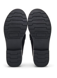 Wide fit loafers, Black, Model
