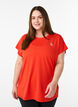 Solid-coloured training T-shirt, Orange, Model image number 0