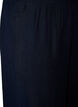 Wide-leg linen and viscose trousers, Blue, Packshot image number 2