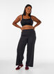 Wide fit training trousers, Black, Model image number 1