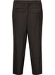 High-waisted tailored trousers with straight legs, Black, Packshot image number 1