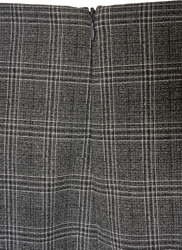 Short A-line skirt, Dark Grey, Packshot image number 3