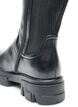 Long boot with ribbed panels, Black, Packshot image number 4