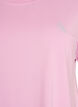 Solid-coloured training T-shirt, Pink, Packshot image number 2