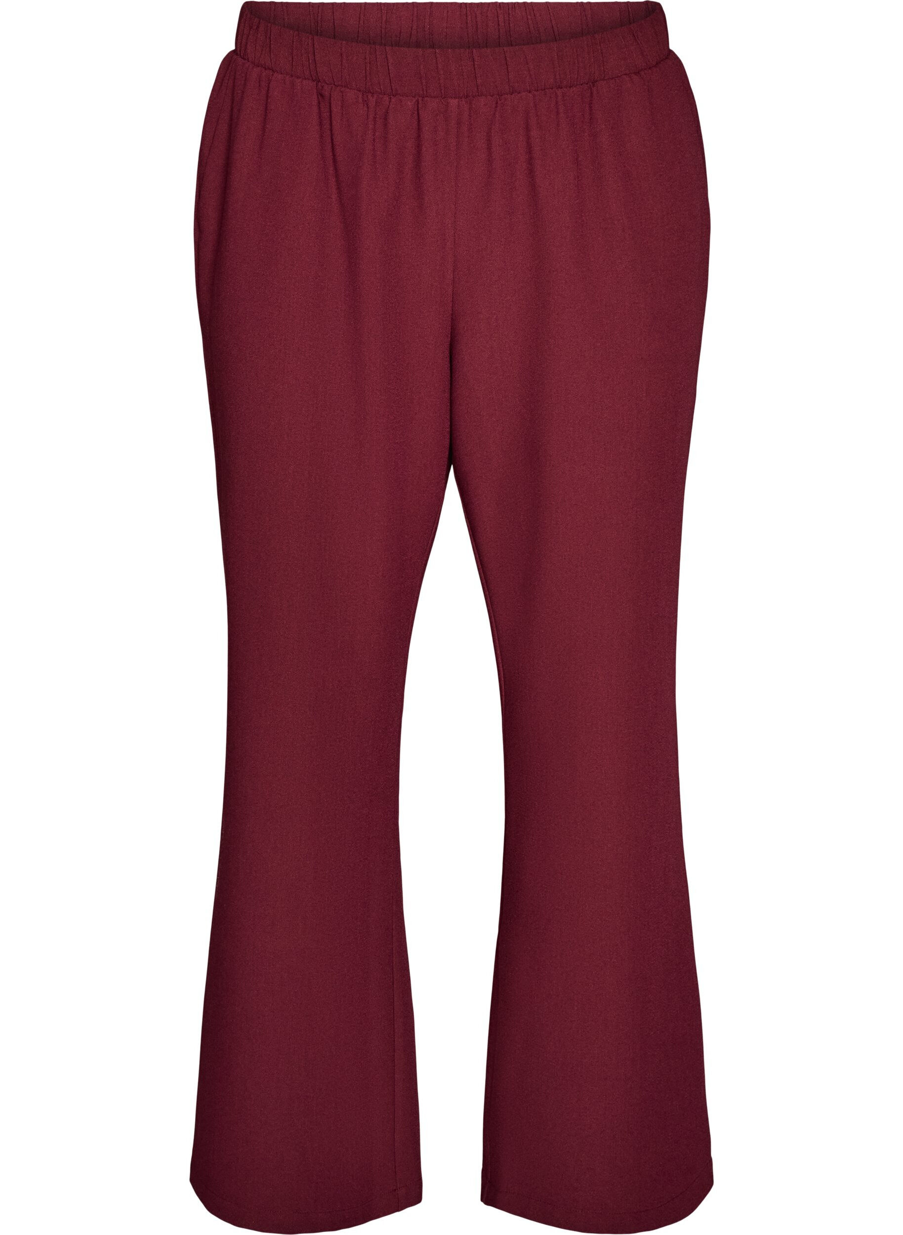ZizzifashionLoose trousers with pockets, Red, Packshot image number 0
