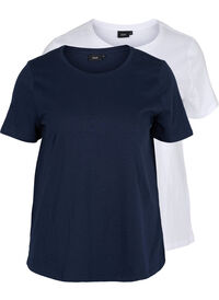 Basics cotton t-shirt 2-pack