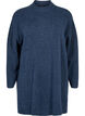 Long knitted blouse with long sleeves, Bering Sea Mel., Packshot image number 0