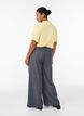 High-waisted trousers with wide legs, Dark Grey, Model image number 1