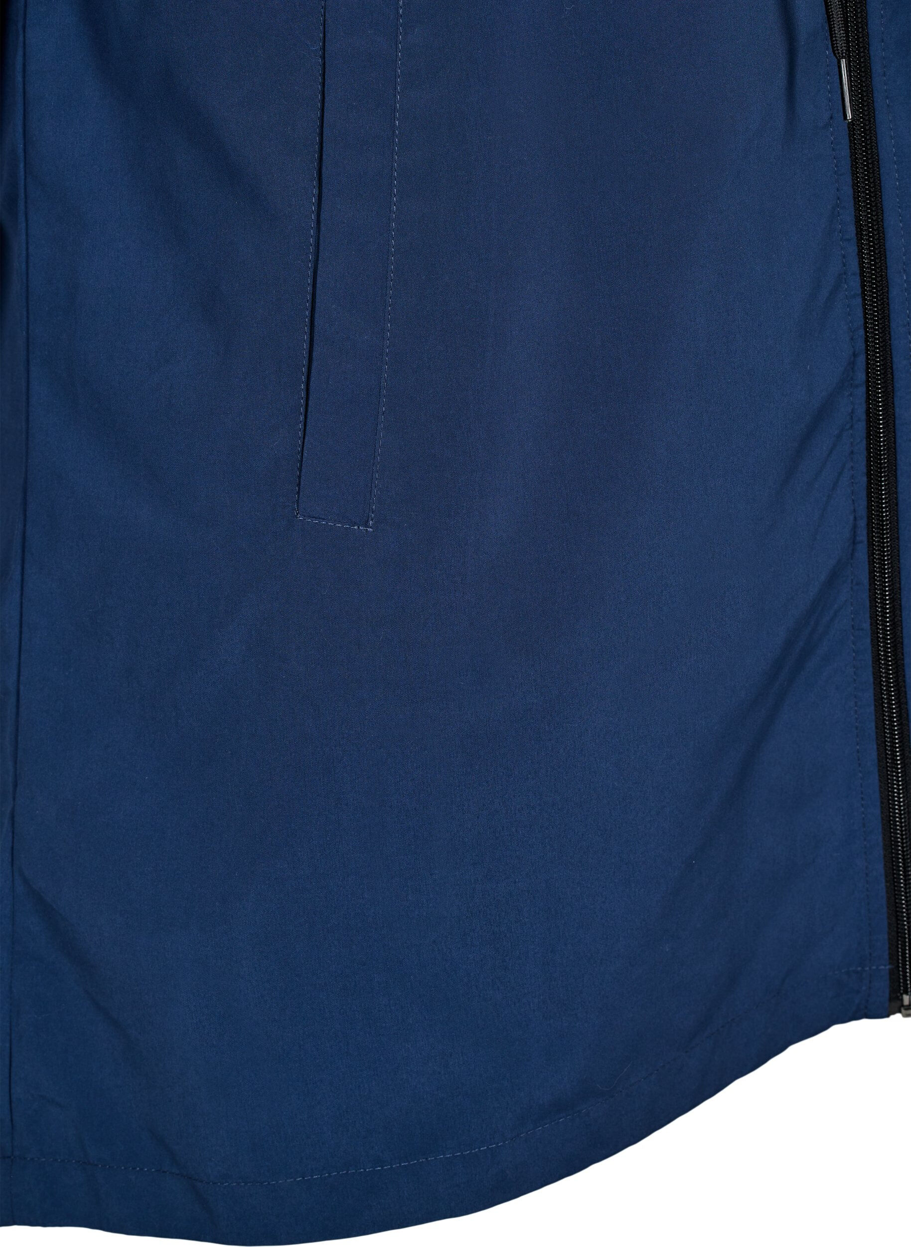 Zizzifashion FLASH - Lightweight parka with a hood, Blue, Packshot image number 3