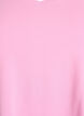 Solid-coloured basic cotton T-shirt, Pink, Packshot image number 2