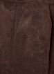 Short corduroy skirt with press studs, Brown, Packshot image number 3