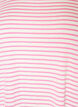 T-shirt with TENCEL&trade; Lyocell and stripes, Pink, Packshot image number 2