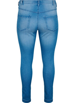 Super slim Amy jeans with high waist, Light blue, Packshot image number 1