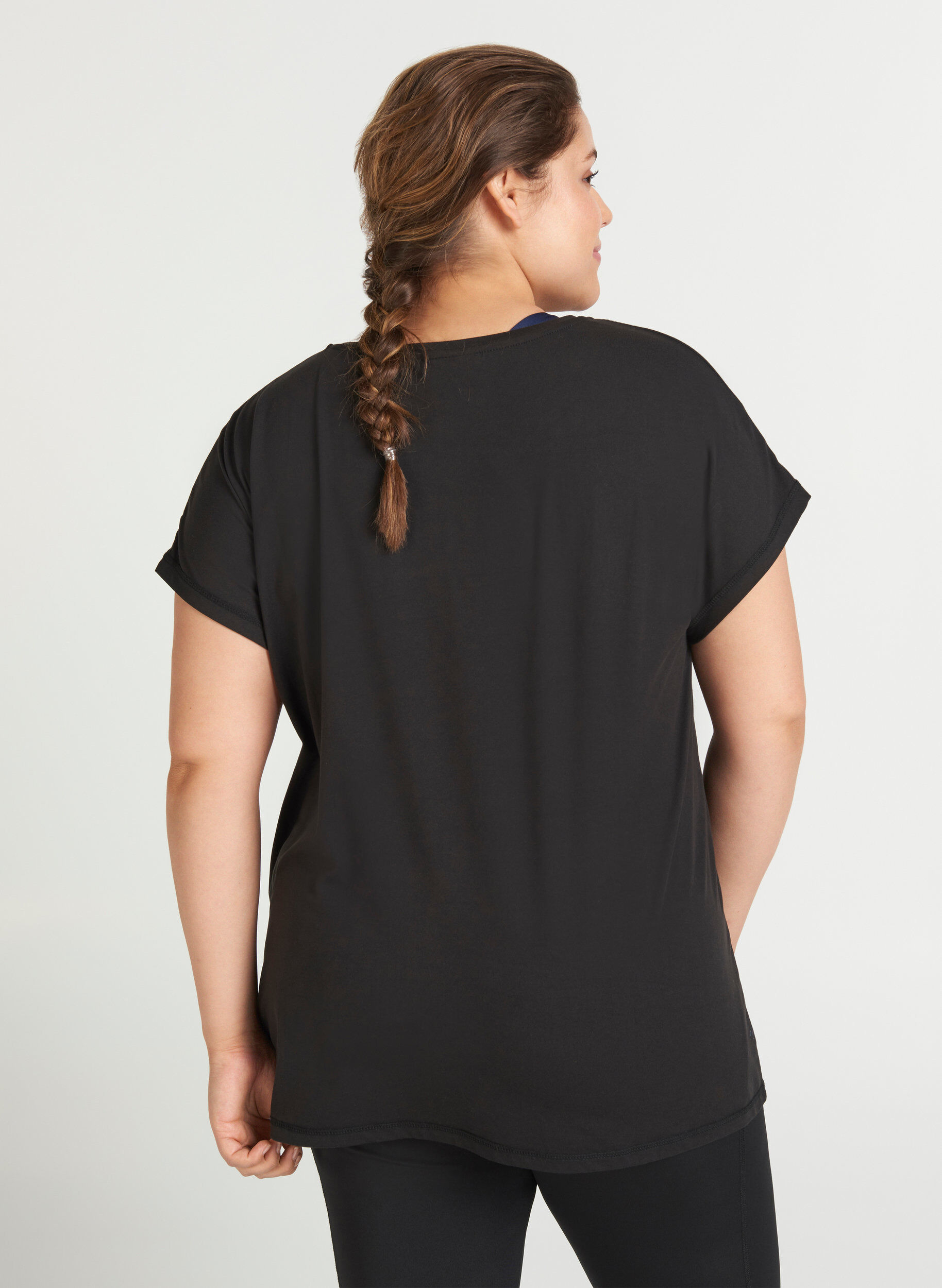 Zizzifashion T-shirt, Black, Model image number 3