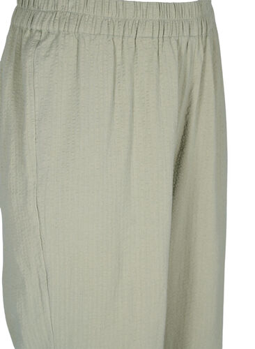 Cotton trousers with structure, Seagrass , Packshot image number 2