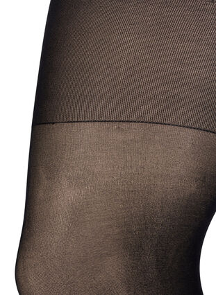 60 denier tights with push up and shaping effect, Black, Packshot image number 1