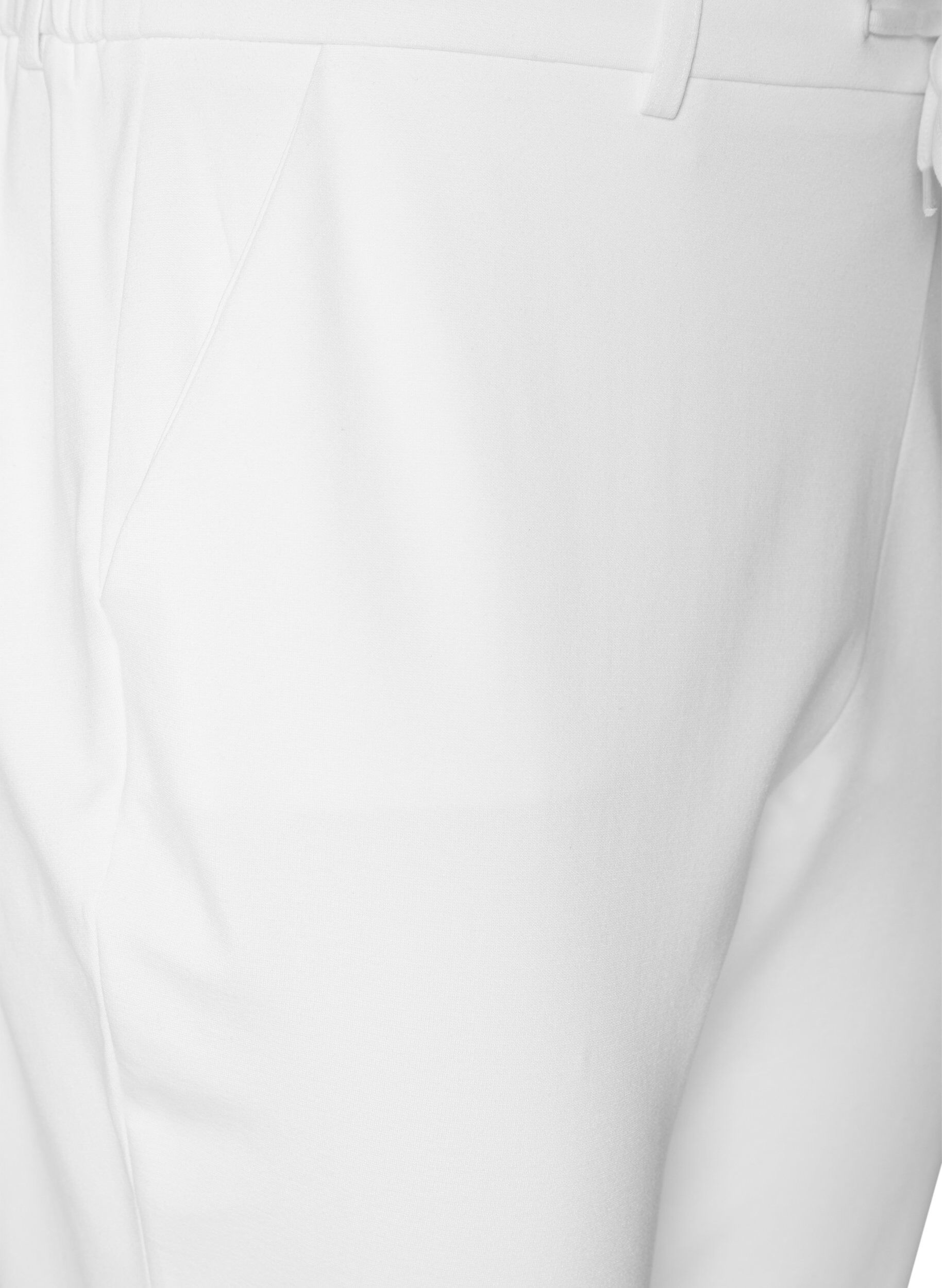 ZizzifashionCropped Maddison trousers, White, Packshot image number 2