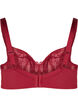 Underwire lace bra, Rhubarb, Packshot image number 1