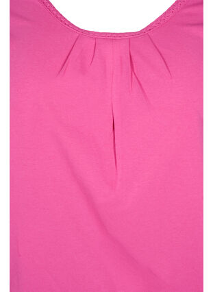 Short-sleeved cotton t-shirt, Raspberry Rose, Packshot image number 2
