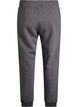 High-waisted sweatpants, Dark Grey, Packshot image number 1