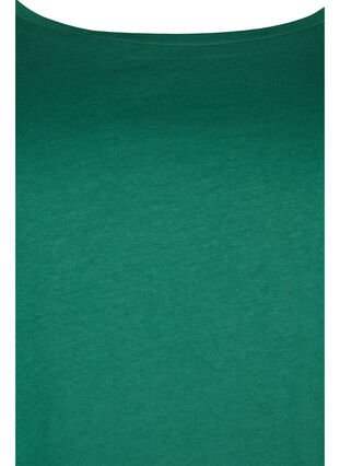 Basic cotton blouse 2-pack, Antique Green/Navy, Packshot image number 2