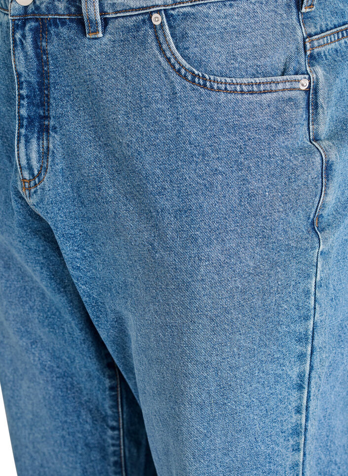 Mille Mom Fit Jeans with high waist, Blue, Packshot image number 2