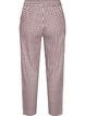 Cotton pyjama trousers with high waist, Red, Packshot image number 1