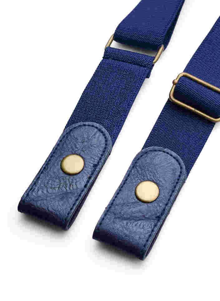Stretch belt, Navy, Packshot image number 1