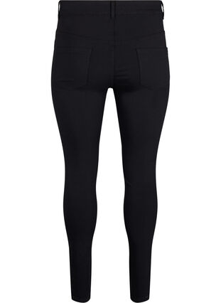 Slim fit trousers with pockets, Black, Packshot image number 1