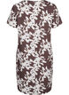 Dress with print and short sleeves, Brown, Packshot image number 1