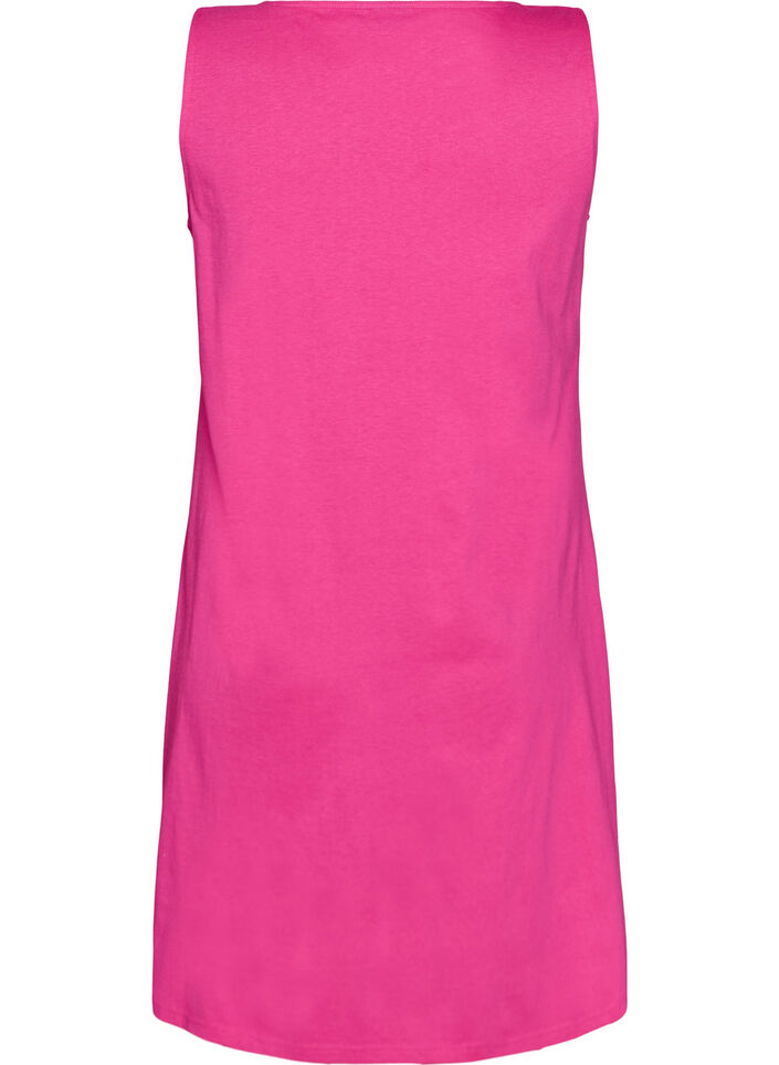 Sleeveless A-line dress, Pink, Packshot image number 1