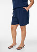 Shorts with pockets and elastic waistband, Blue, Model image number 3