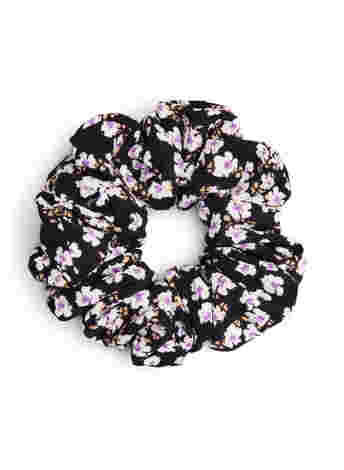 Floral scrunchie