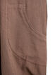 Short sleeve cotton dress, Brown, Packshot image number 3