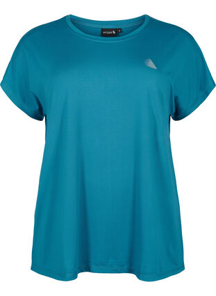 Short-sleeved workout t-shirt, Corsair, Packshot image number 0