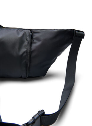Reflective bum bag, Black, Packshot image number 2