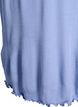 Nightgown with lace hem, Blue, Packshot image number 3
